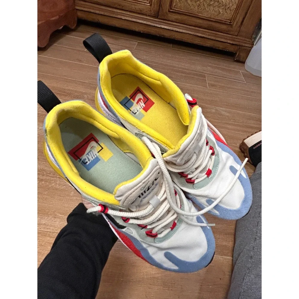 Nike Air Max 270 React Bauhaus Multi‎ Color Sneakers Women's 8